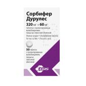 Сорбифер дурулес таблетки покрытые оболочкой № 50