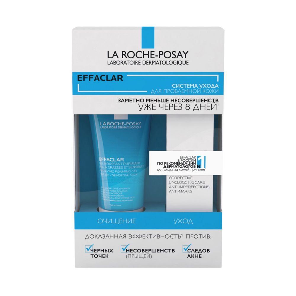 La roche posay effaclar аптека. Ля Рош эфаклар набор дуо+ 15мл. La Roche-Posay Effaclar Duo(+) крем гель. Ля Рош эфаклар дуо крем гель. La Roche-Posay Effaclar Duo 15 мл.