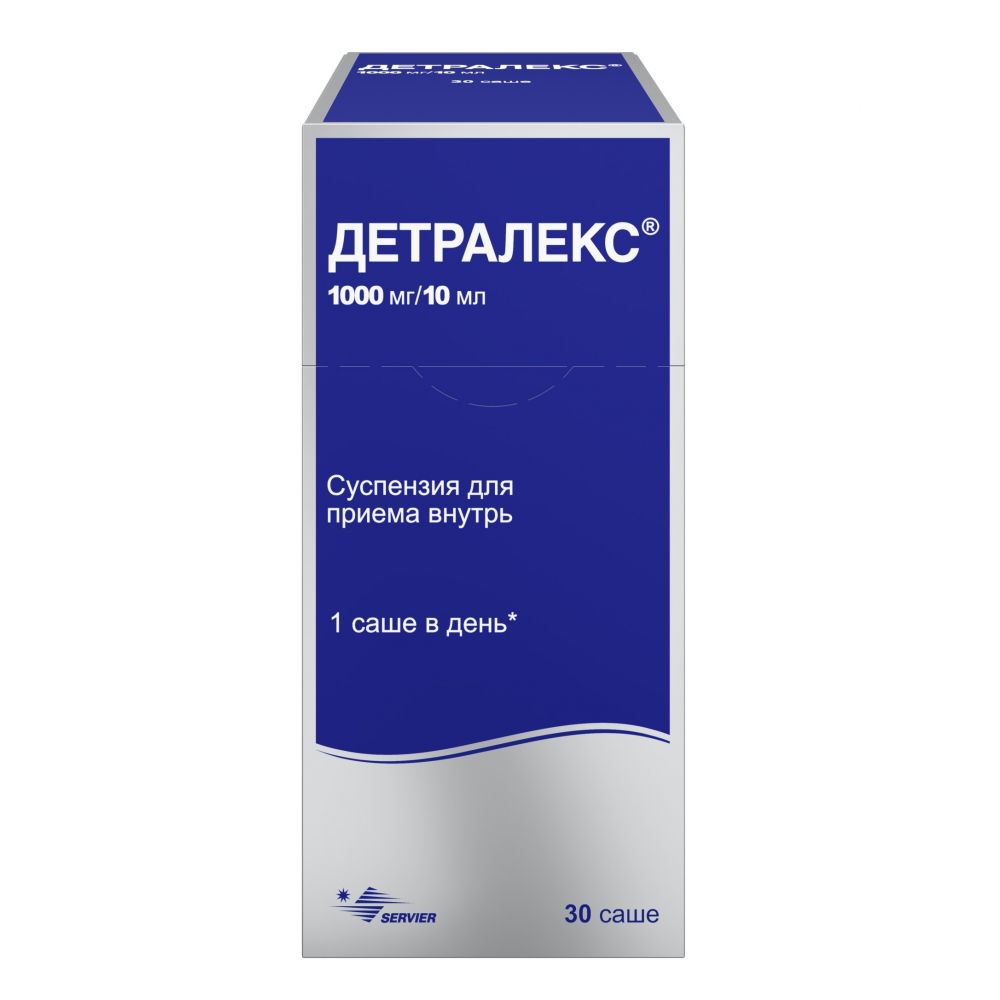 Детралекс сусп. для пр.внутрь 1000мг/10мл саше №30 – купить в аптеке по  цене 2 120,00 руб в Москве. Детралекс сусп. для пр.внутрь 1000мг/10мл саше  №30: инструкция по применению, отзывы, код товара: 106028