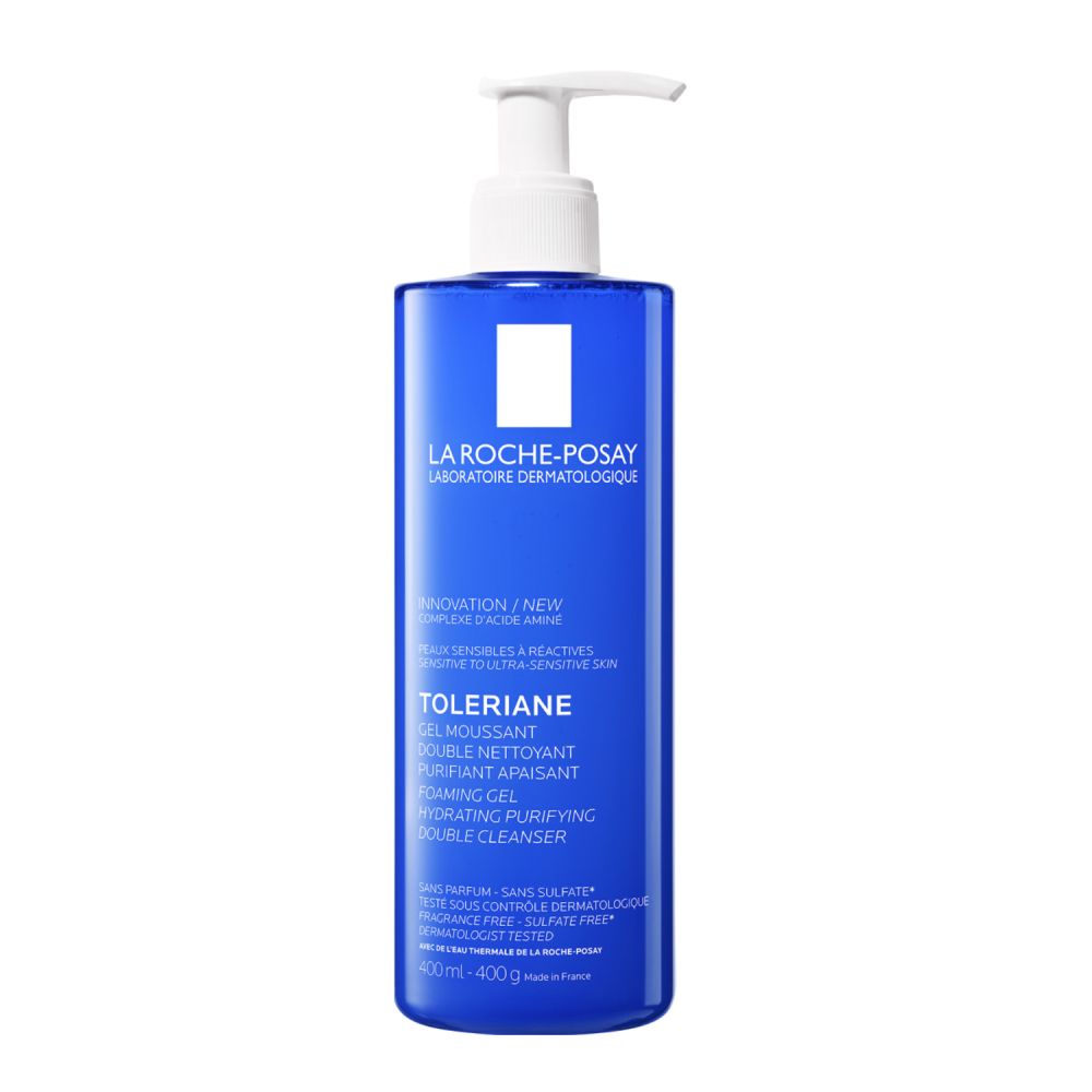 Гель Effaclar Gel moussant purifiant. La Roche Posay Toleriane Gel moussant. Толеран молочко. Гель Effaclar Gel moussant purifiant 400 ml не русифицированная упаковка.