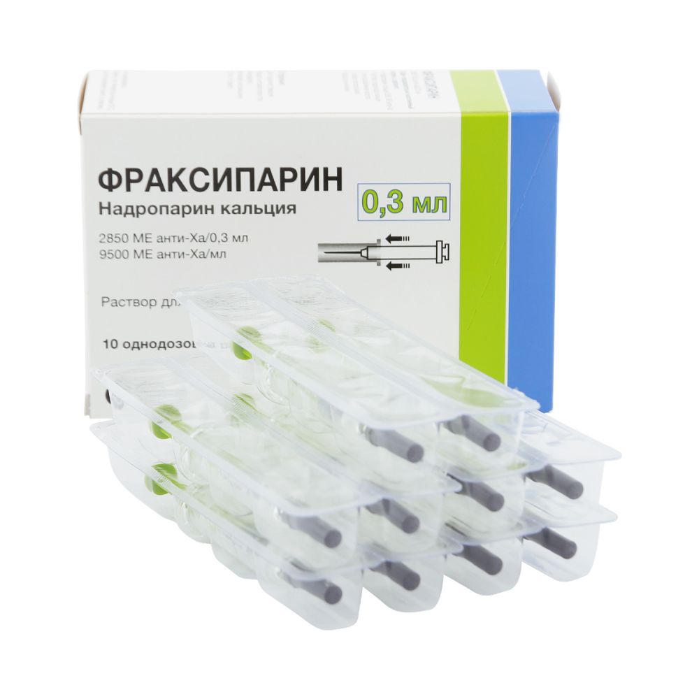 Фраксипарин р-р для п/к введ. 2850МЕ шприц одноразовый 0,3мл №10 – купить в  аптеке по цене 2 199,00 руб в Москве. Фраксипарин р-р для п/к введ. 2850МЕ  шприц одноразовый 0,3мл №10: инструкция