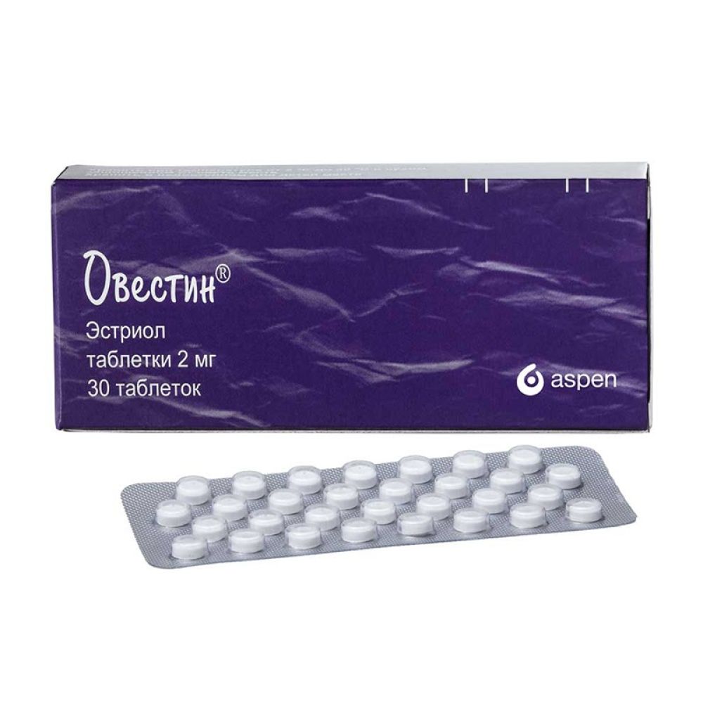 Овестин таб. 2мг №30 – купить в аптеке по цене 1 682,00 руб в Москве.  Овестин таб. 2мг №30: инструкция по применению, отзывы, код товара: 2571