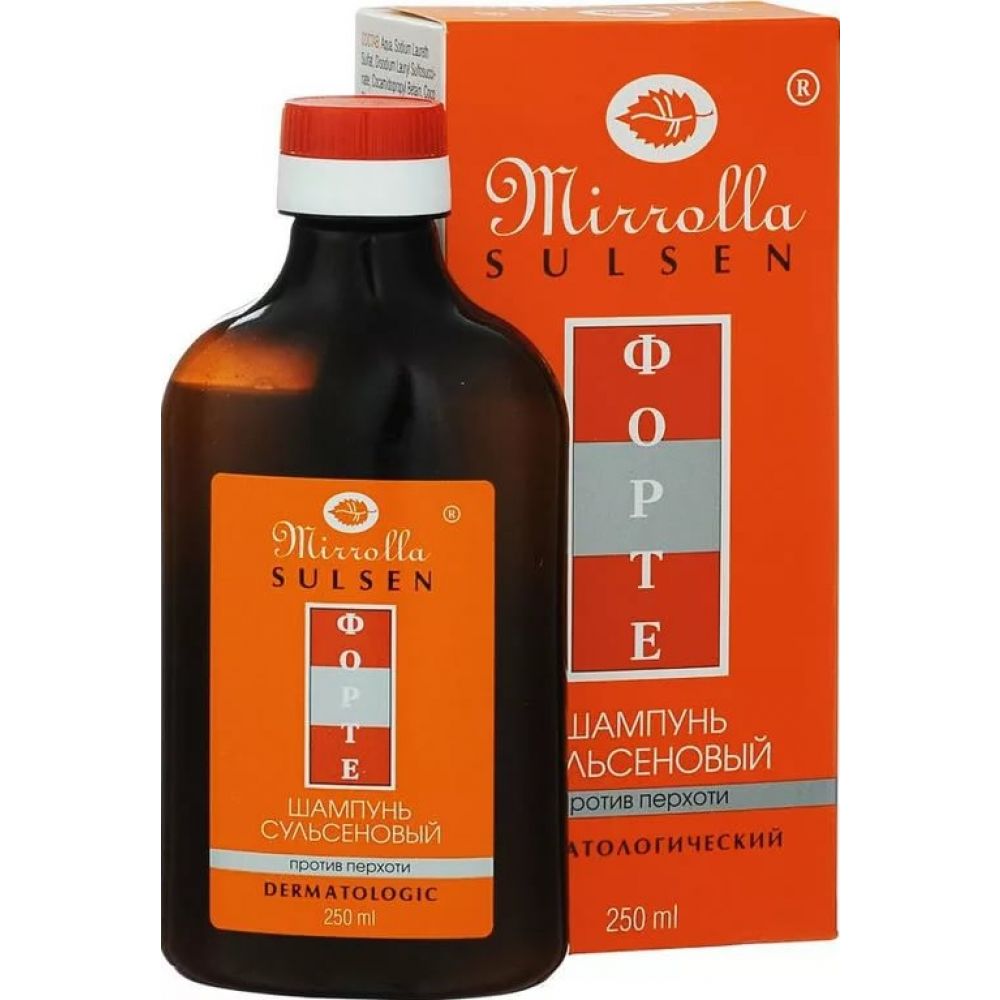 Шампунь от перхоти в аптеке. Sulsen Forte шампунь. Сульсен форте шампунь 2% 250мл. Сульсеновый шампунь Мирролла. Сульсен форте шампунь 500 мл.