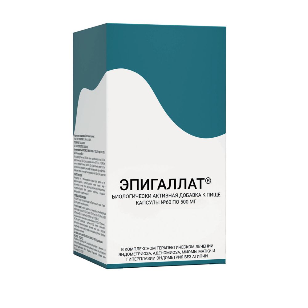 Эпигаллат капс. 500мг №60 – купить в аптеке по цене 1 229,00 руб в Москве.  Эпигаллат капс. 500мг №60: инструкция по применению, отзывы, код товара:  34702