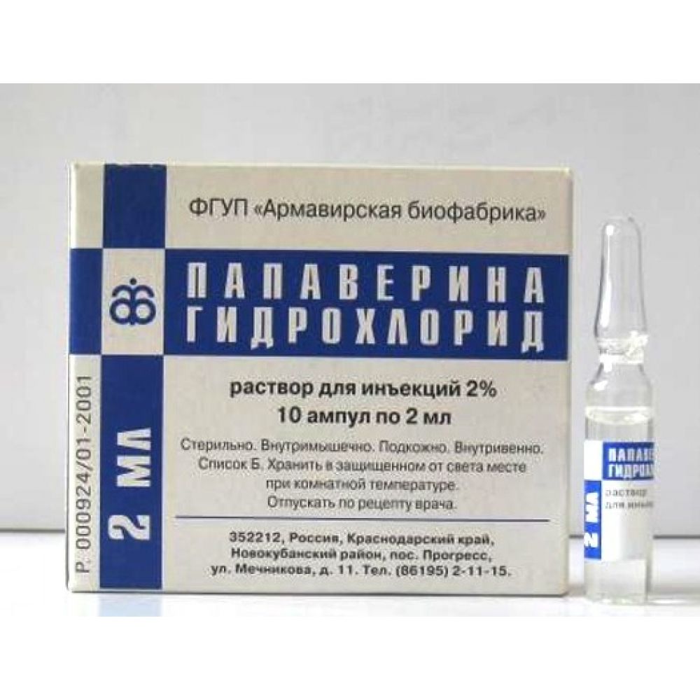 Папаверина г/хл амп. 2% 2мл №10 – купить в аптеке по цене 68,50 руб в  Москве. Папаверина г/хл амп. 2% 2мл №10: инструкция по применению, отзывы,  код товара: 49431