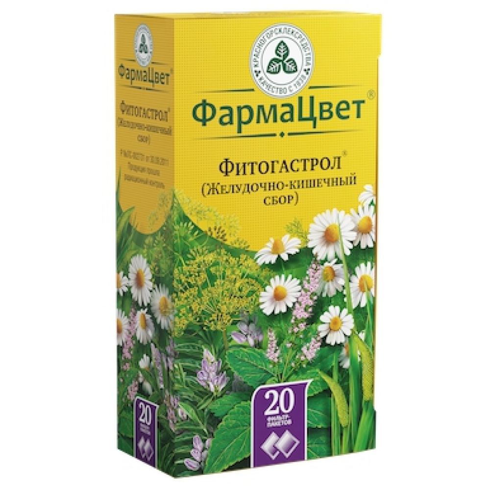 Желудочно-кишечный сбор ф/п 2г №20 – купить в аптеке по цене 148,00 руб в  Москве. Желудочно-кишечный сбор ф/п 2г №20: инструкция по применению,  отзывы, код товара: 51054