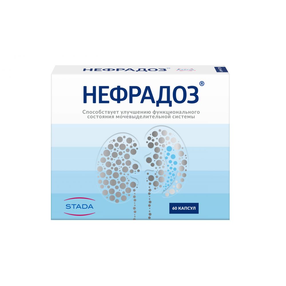НефраДоз капс. 300мг №60 (Витамер ООО) купить в Чите по низкой цене в  интернет аптеке Ригла | код товара:89361