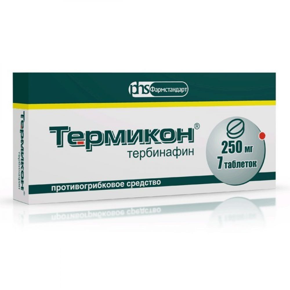 Термикон таб. 250мг №7 – купить в аптеке по цене 288,00 руб в Москве.  Термикон таб. 250мг №7: инструкция по применению, отзывы, код товара: 92407